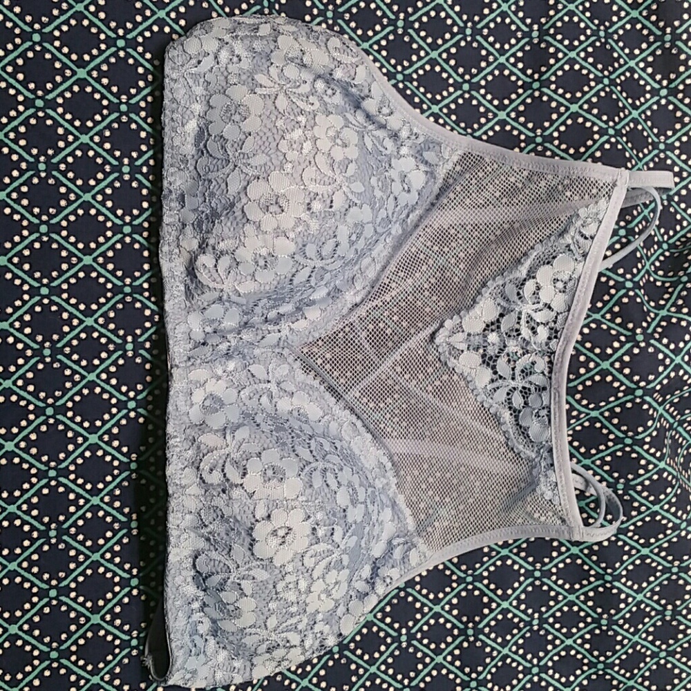 High neck bralette